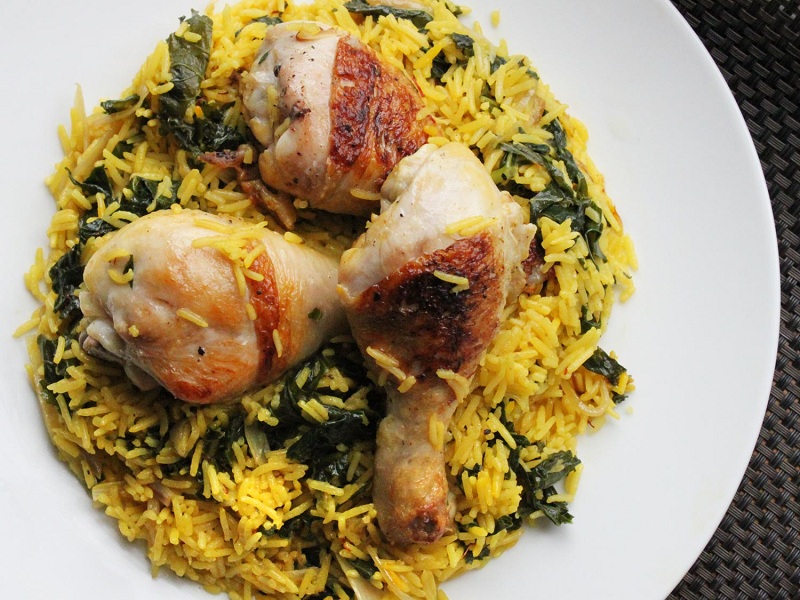 Rice recipe with chicken