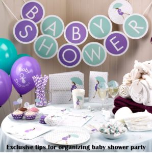 Exclusive tips for organizing baby shower party