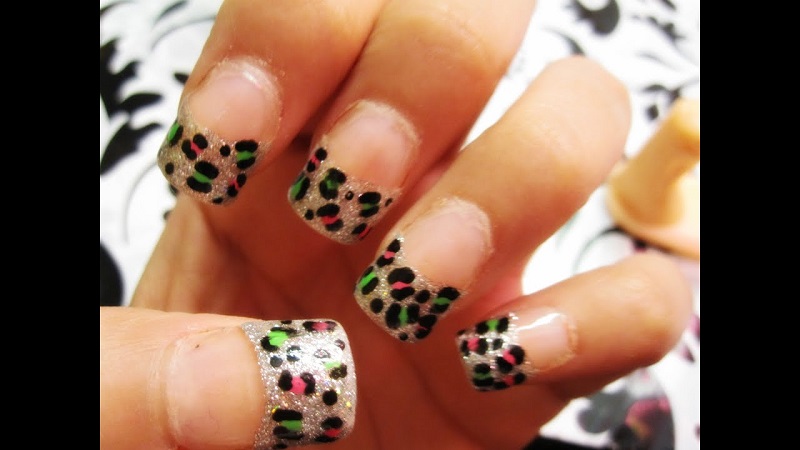 animal print nail designs