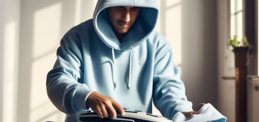 How to iron a hoodie