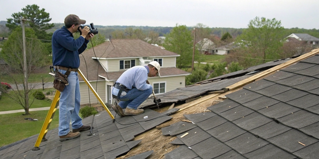 Huntsville, AL roof contractors document roof damage for insurance claims: photos, reports, and clear proof. Get the maximum payout.