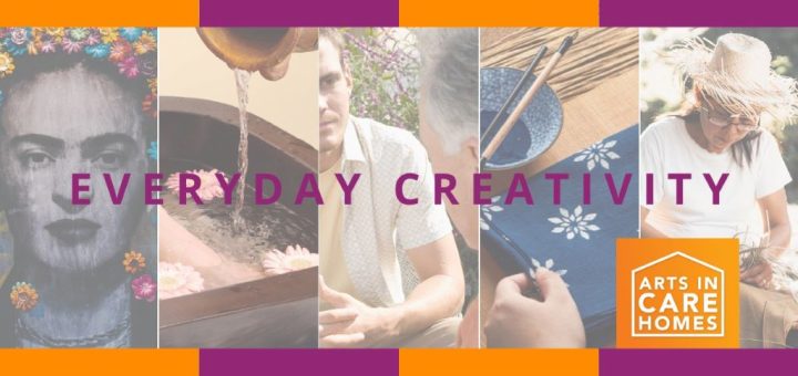 Creative workspace with sketches, colors, and DIY projects for inspiration