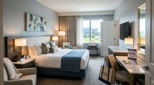 Hotel room interior near NJ Women's Expo 2026 Edison New Jersey