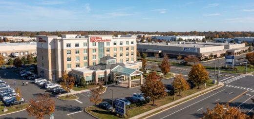 Hilton Garden Inn Edison exterior near New Jersey Expo Center November 2026