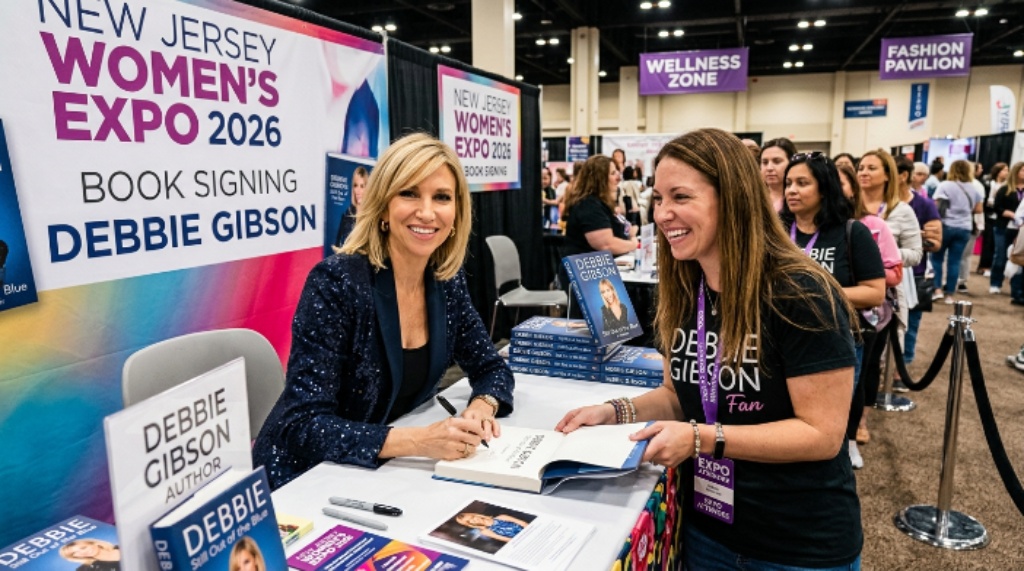 Debbie Gibson book signing at New Jersey Expo Center Women's Expo 2026
